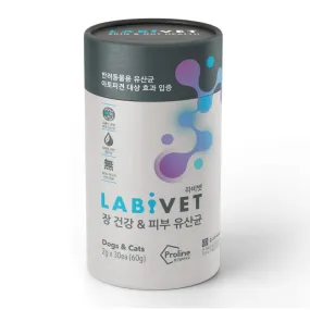 [10% OFF] Labivet Skin & Gut Health Probiotics Dog & Cat Supplements 60g