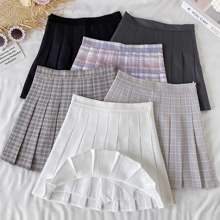 2021 INS JK PLEATED SKIRT BY70122