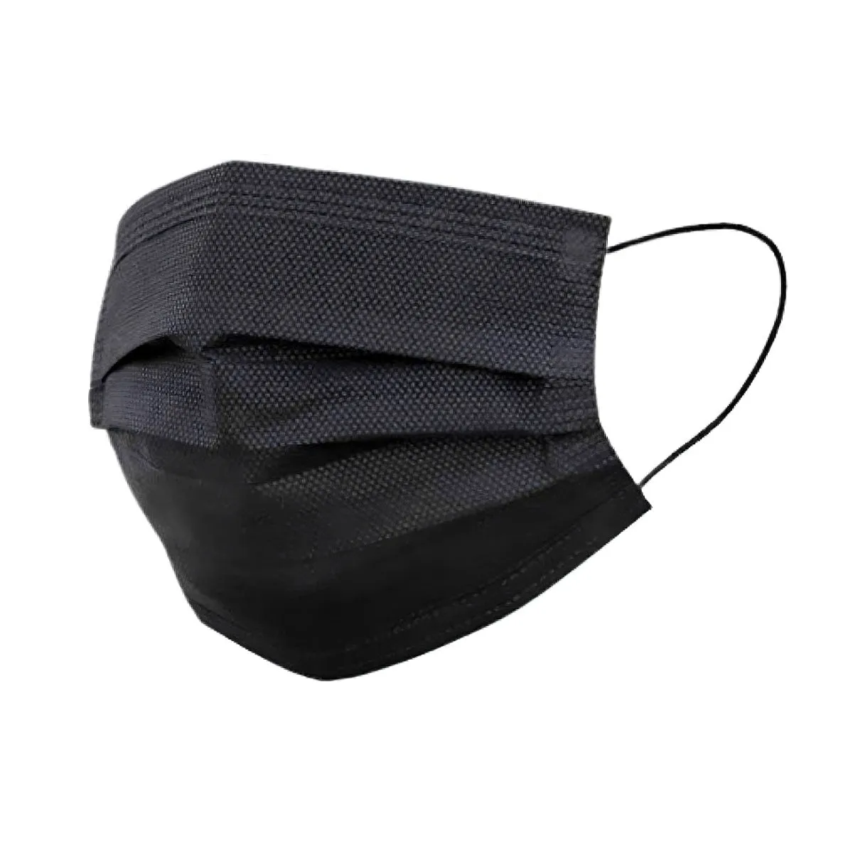 3-Layer Disposable Face Mask(Non-Medical) 50pcs Black