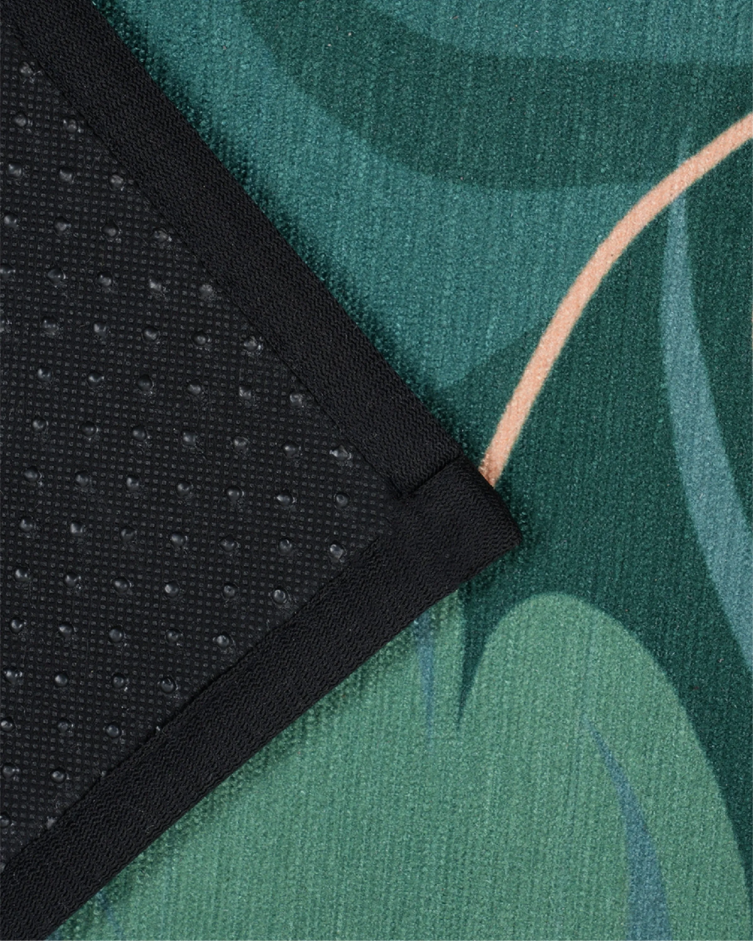 8mm Green Leaf Yoga Mat Online | Grhamoy