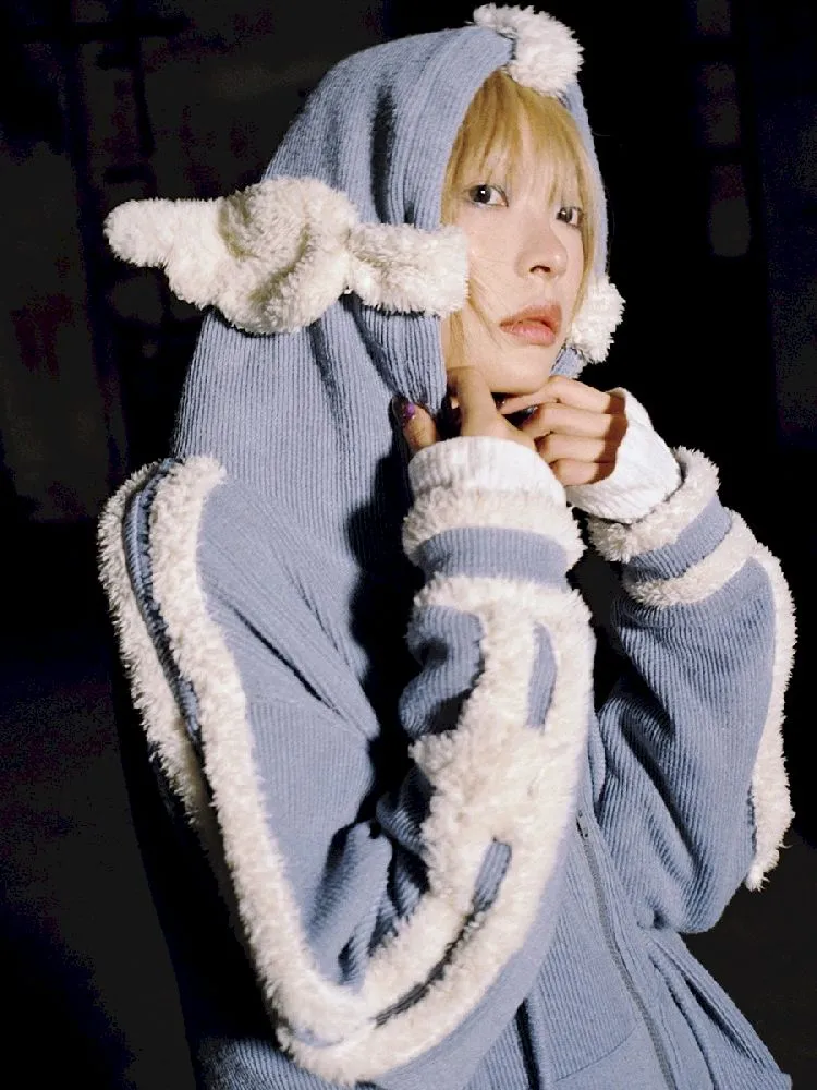 Angel Wings Blue Star Coat【s0000005019】