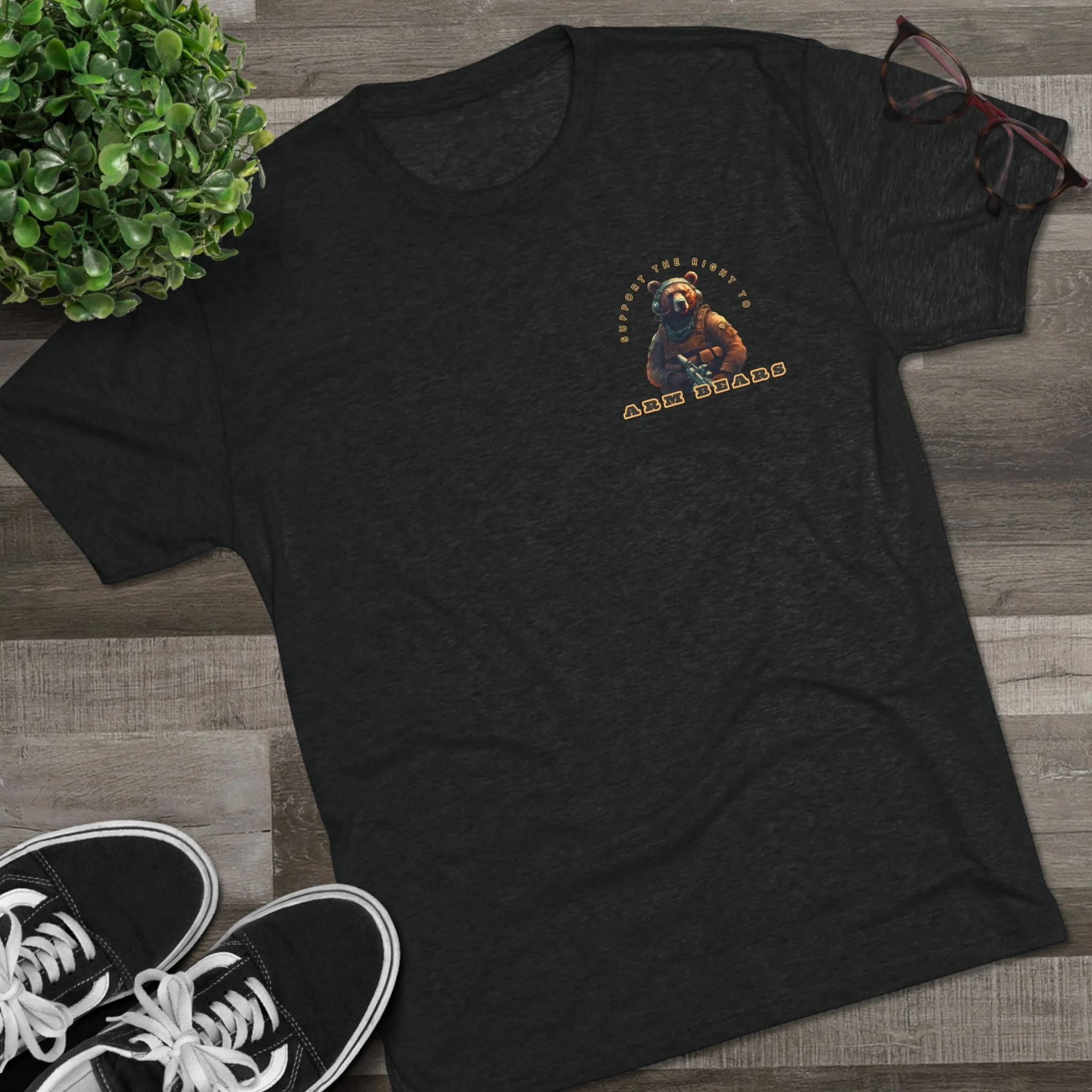 Arm Bears Tri-Blend Crew Tee