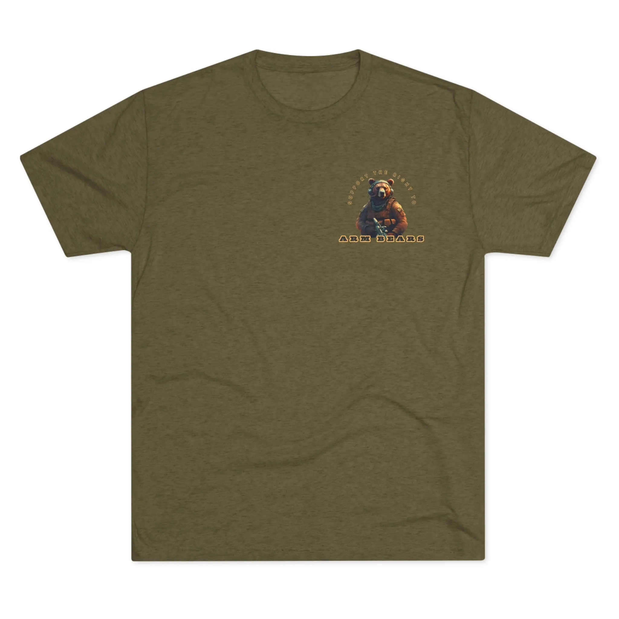 Arm Bears Tri-Blend Crew Tee