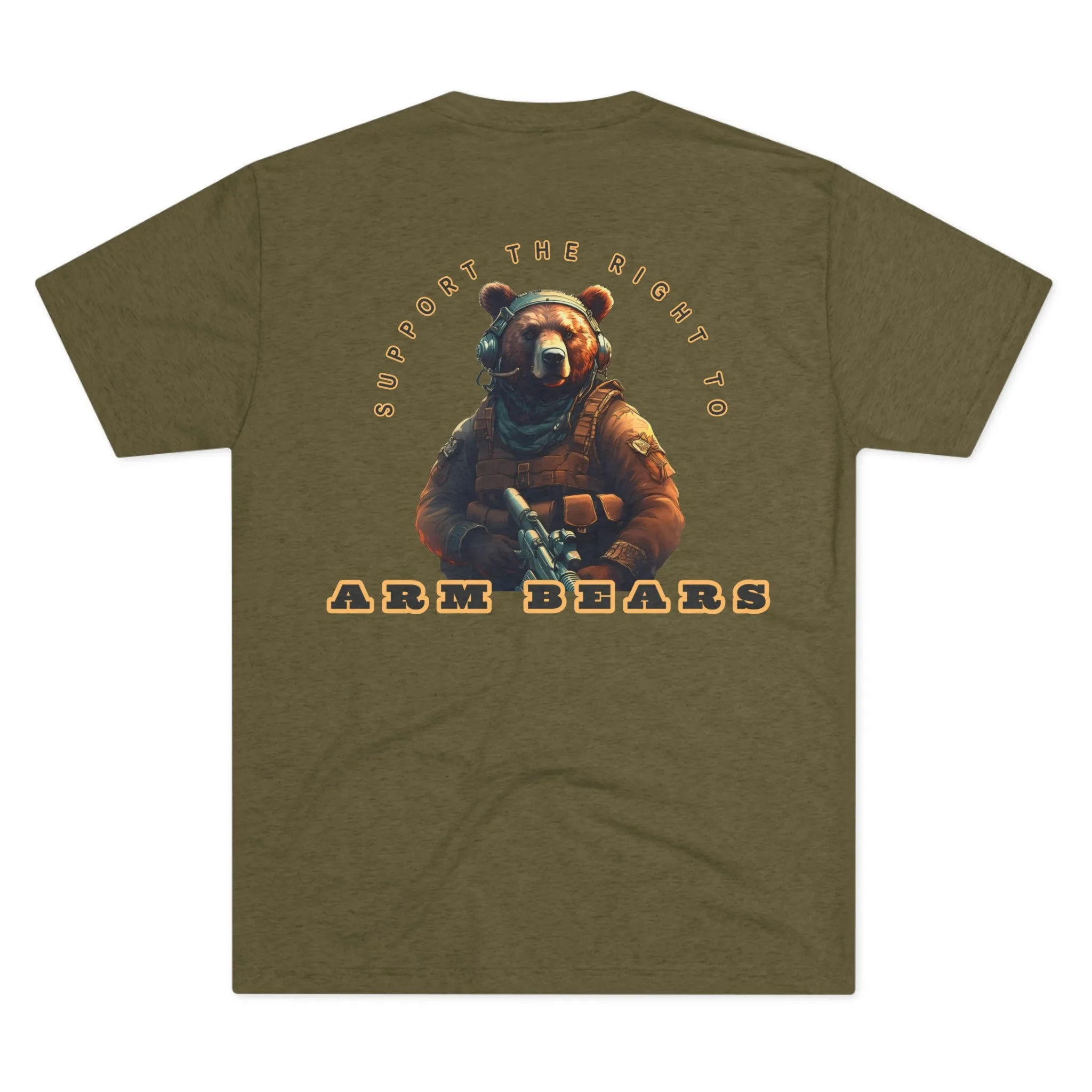 Arm Bears Tri-Blend Crew Tee