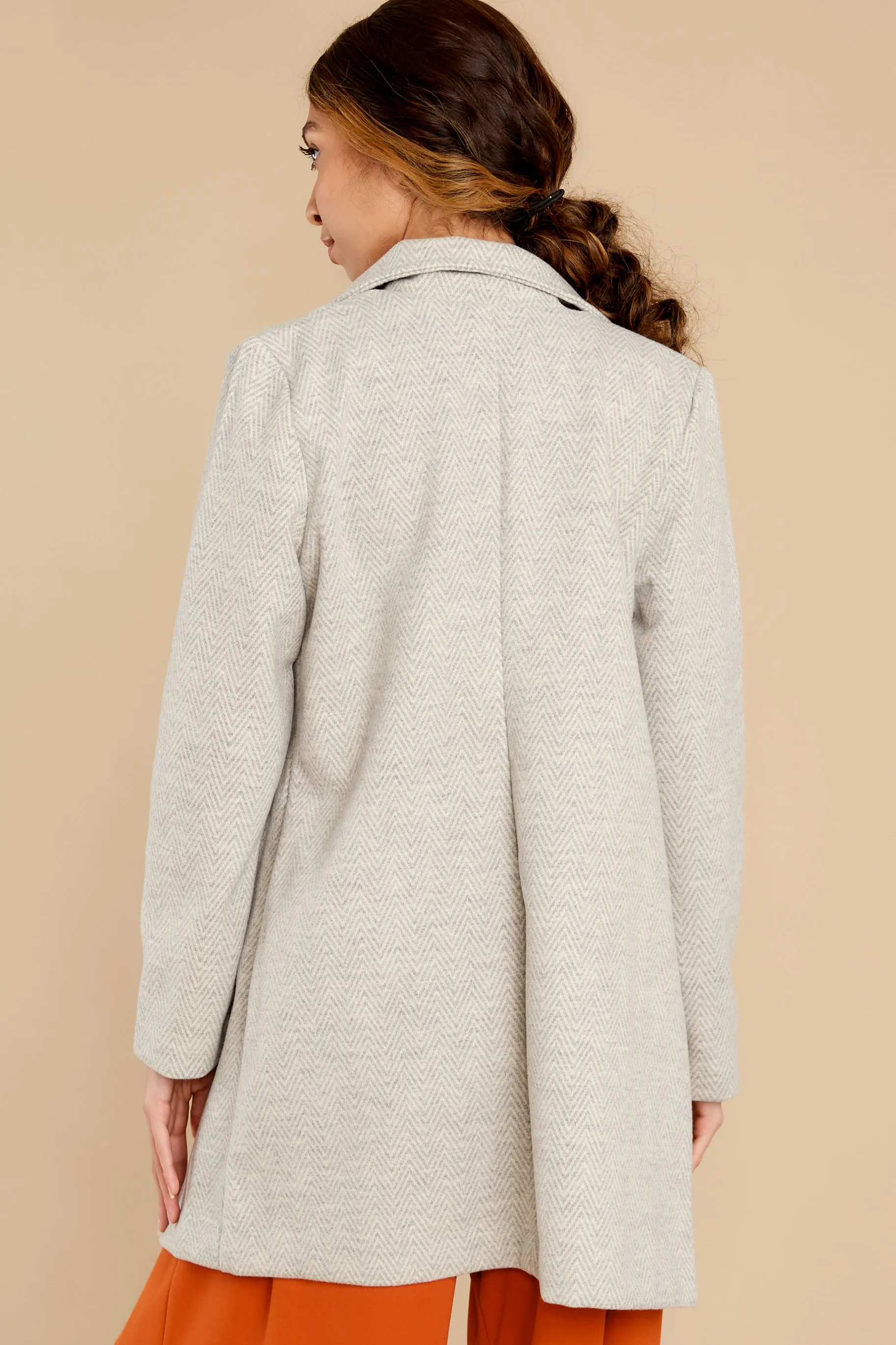 Around The World Light Grey Coat