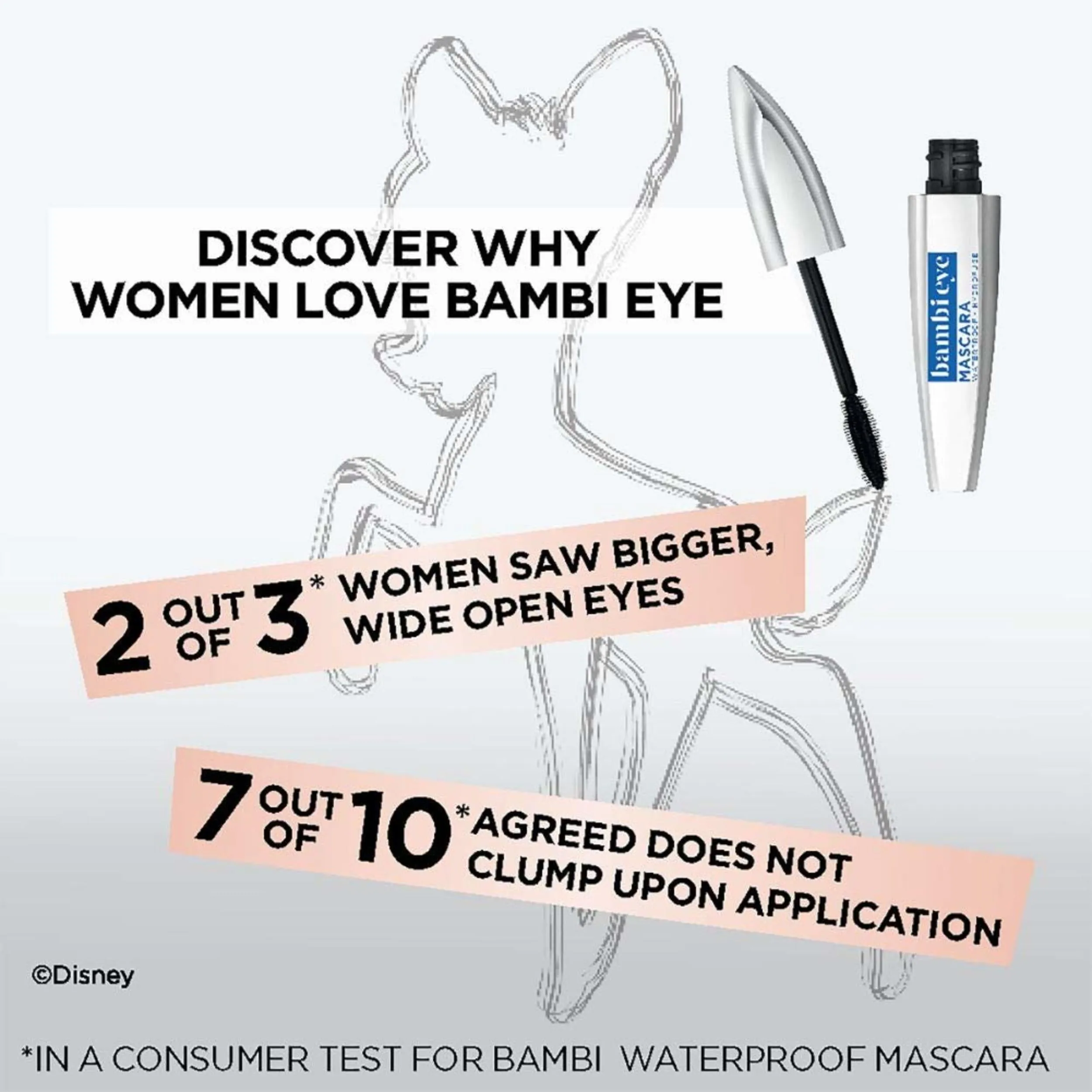 Bambi Eye Waterproof Mascara