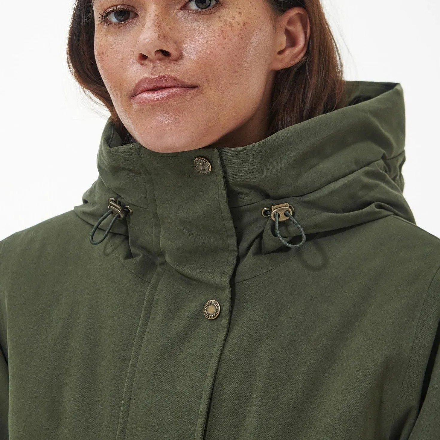 Barbour Mersea Waterproof Jacket in Olive