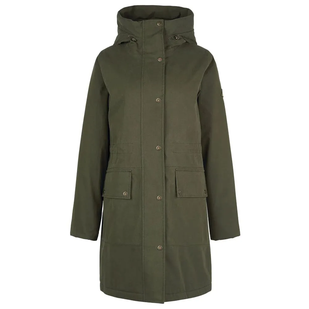 Barbour Mersea Waterproof Jacket in Olive