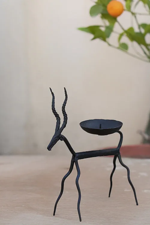 Bastar Tribal Art - Candle Holder - Deer