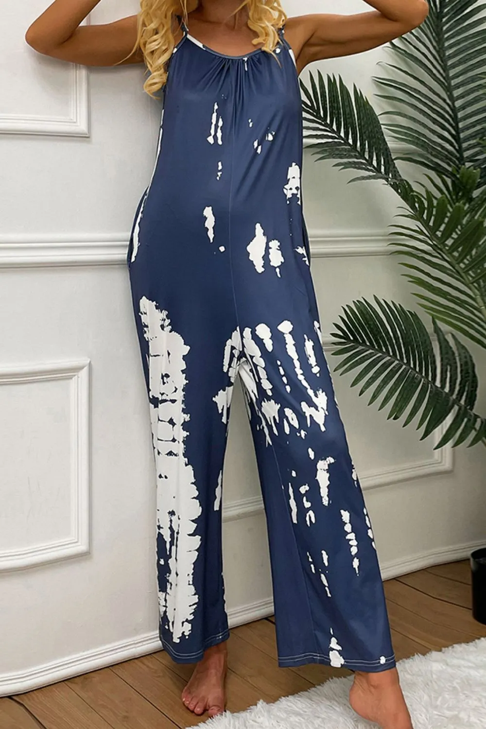 Better Than Basic Tie-Dye Jumpsuit with Pockets