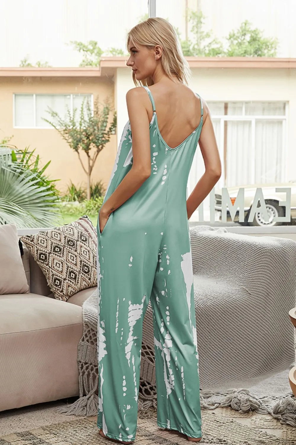 Better Than Basic Tie-Dye Jumpsuit with Pockets