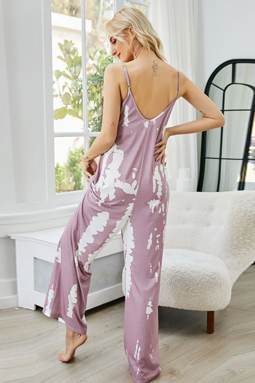 Better Than Basic Tie-Dye Jumpsuit with Pockets