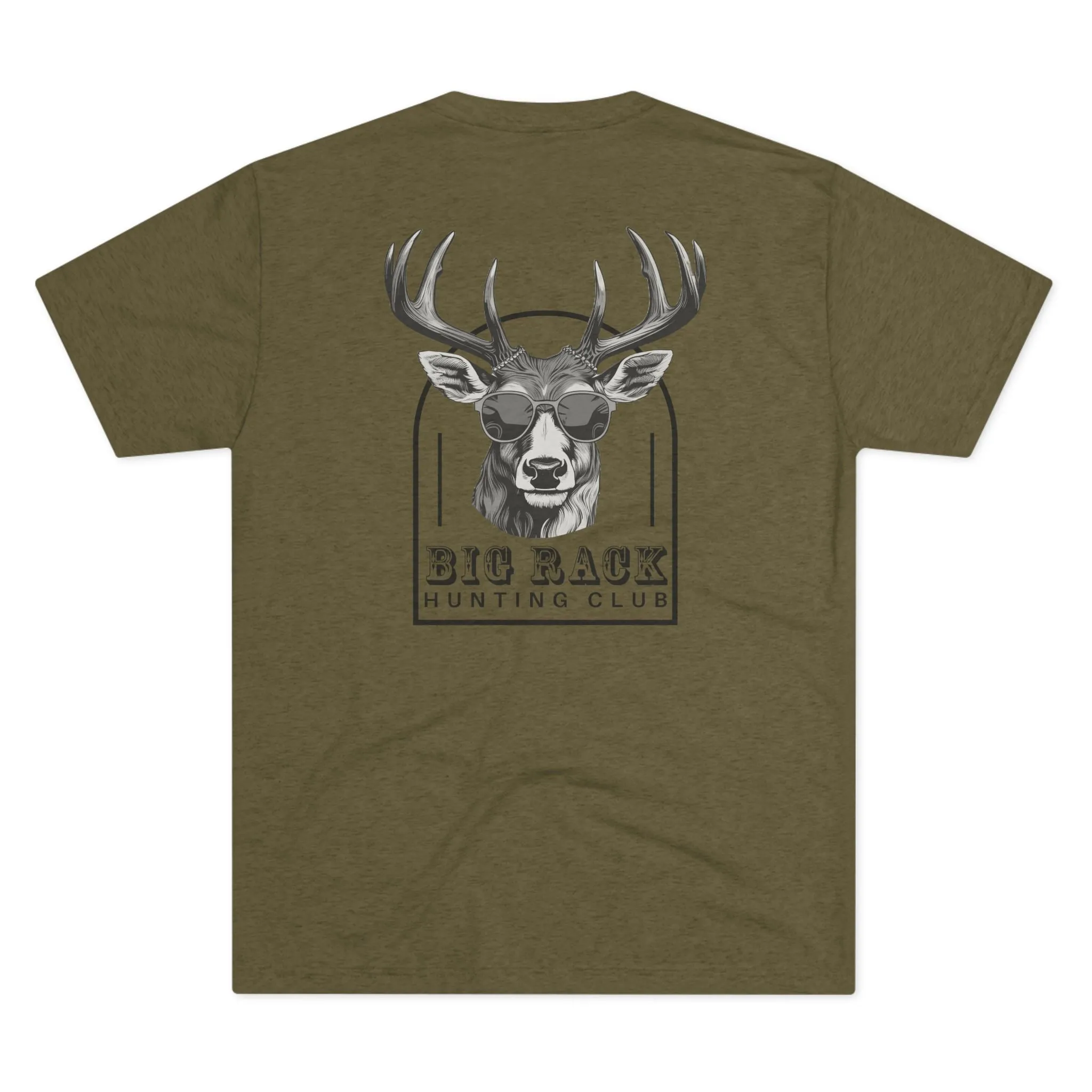 Big Rack Hunting Club Tri-Blend Tee