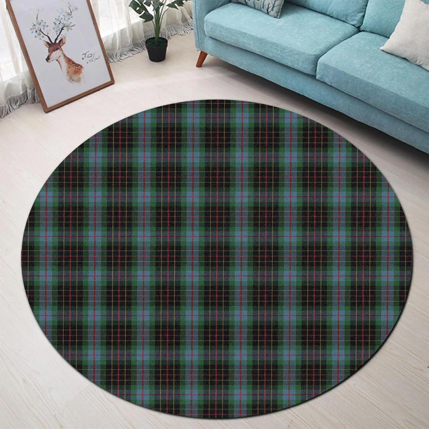 Brodie Hunting Tartan Round Rug