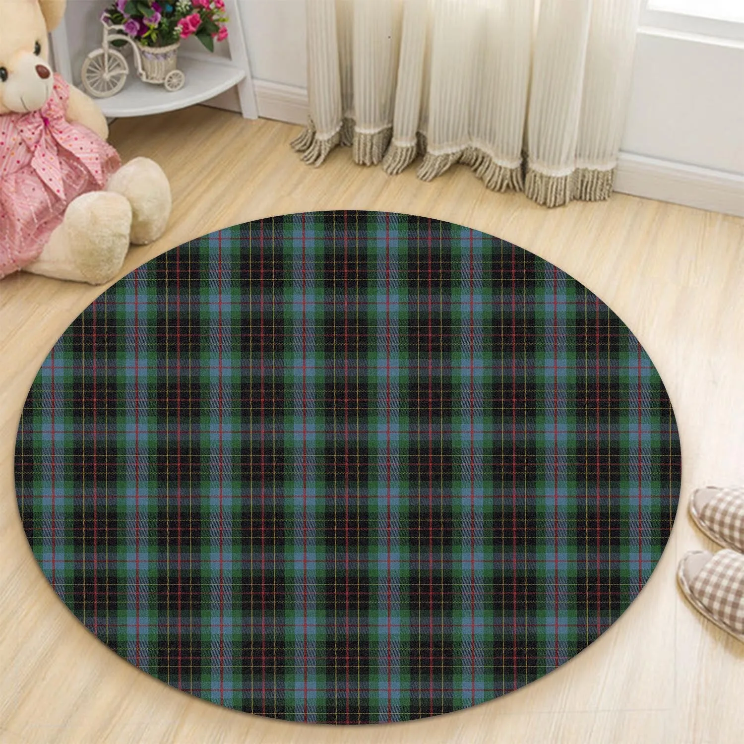 Brodie Hunting Tartan Round Rug