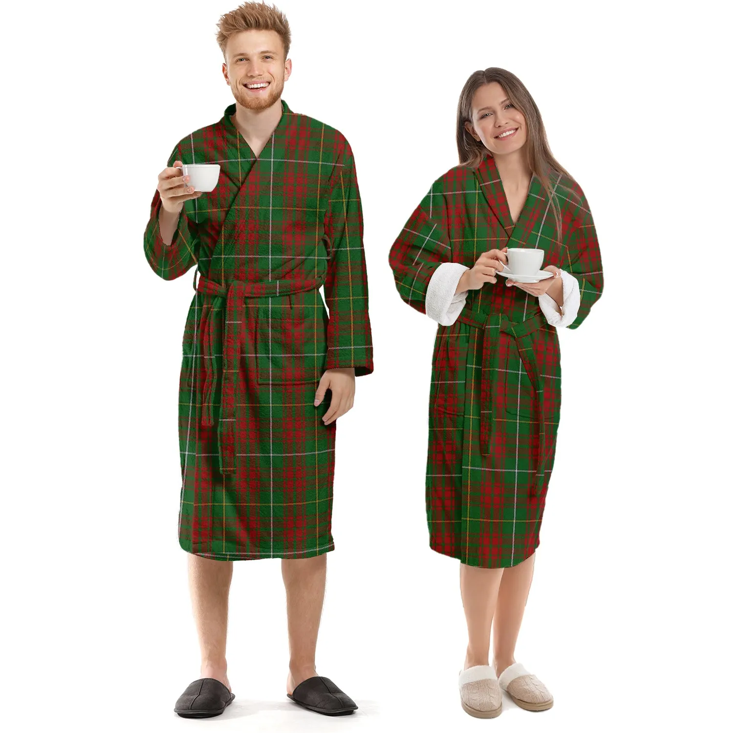 Bruce Hunting Tartan Bathrobe