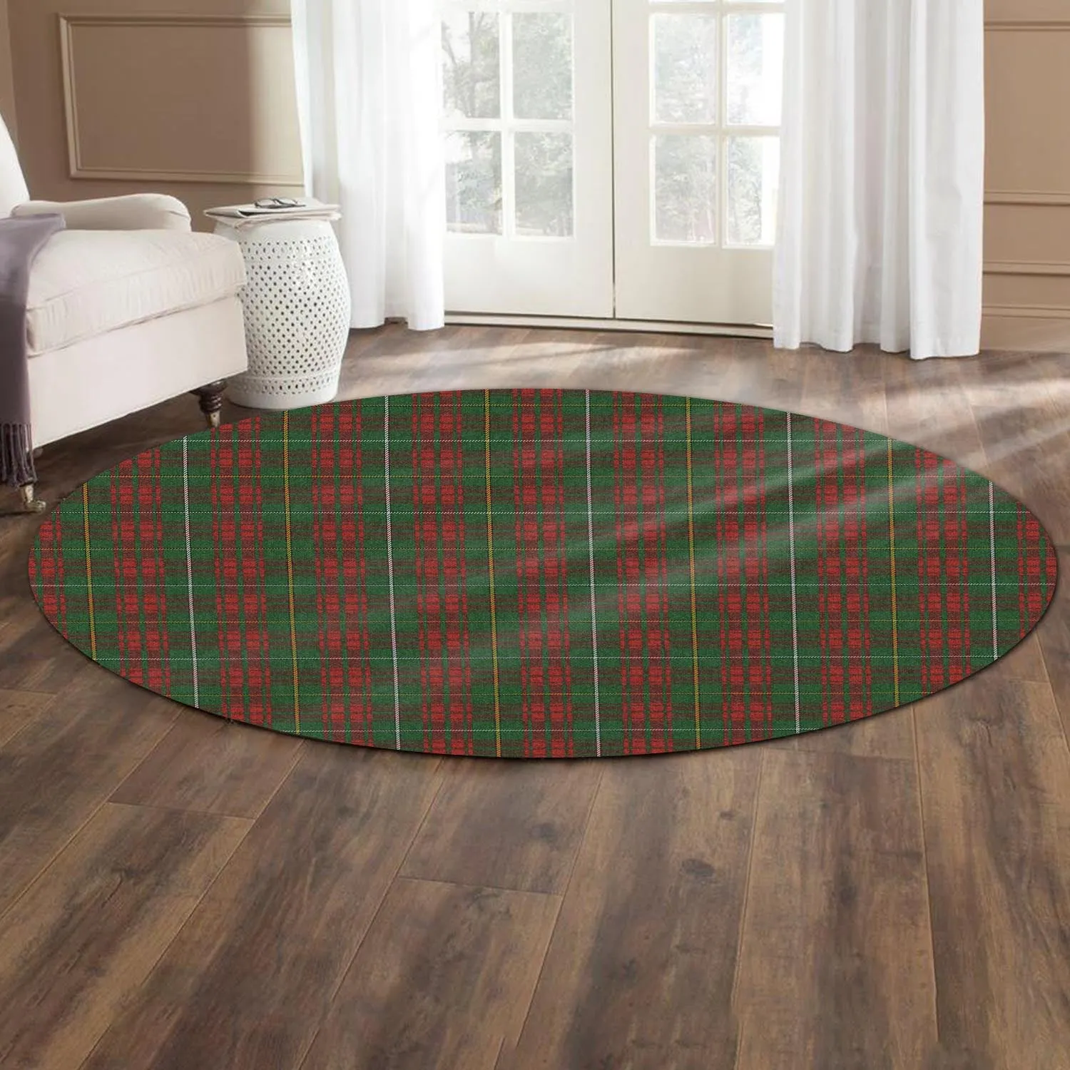 Bruce Hunting Tartan Round Rug