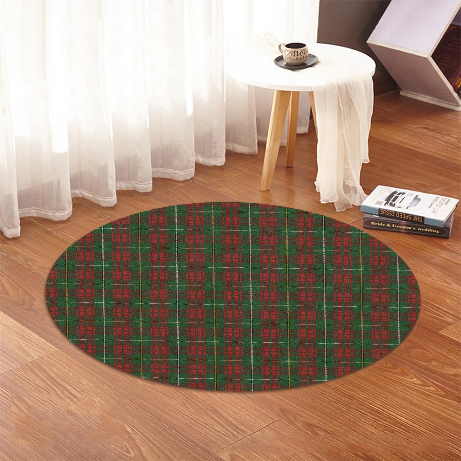 Bruce Hunting Tartan Round Rug