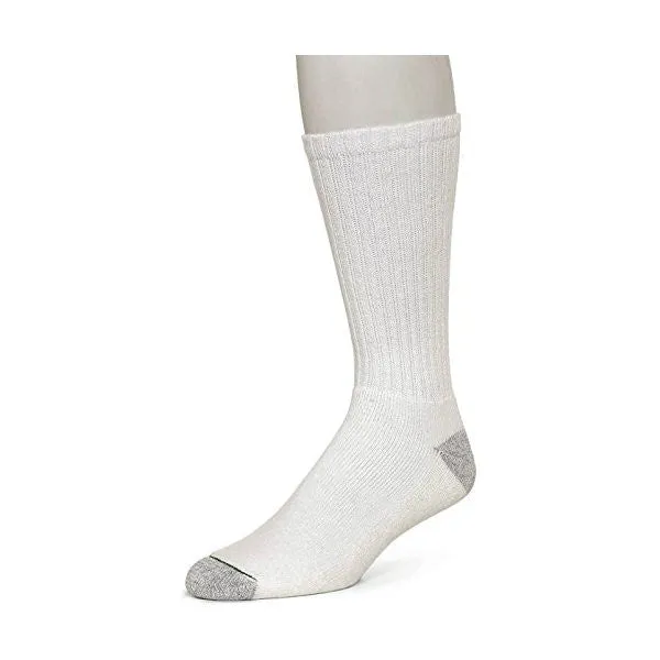 Burlington Comfort Power Crew Sock White Size 6-12