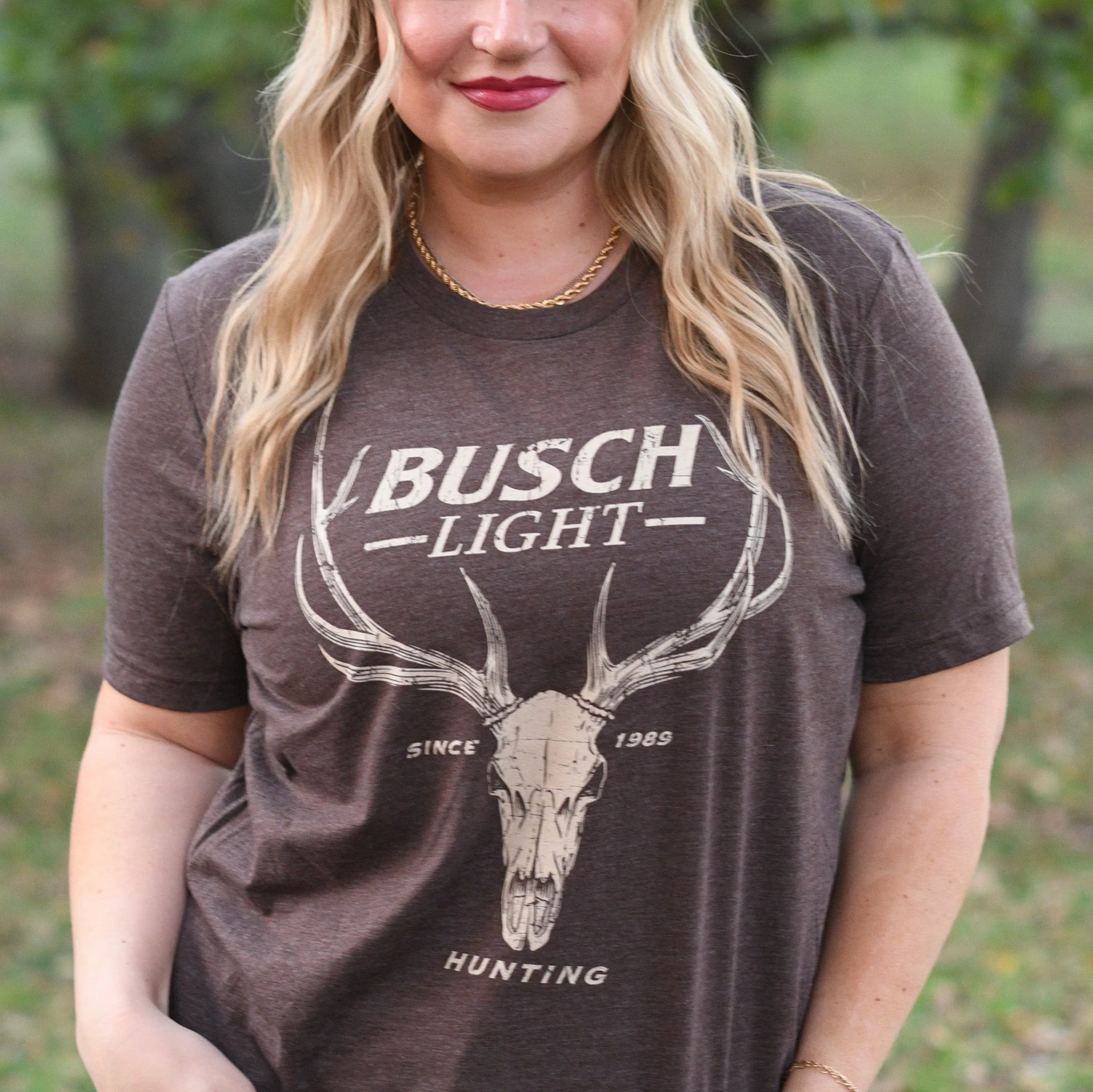 Busch Light Hunting Skull T-Shirt