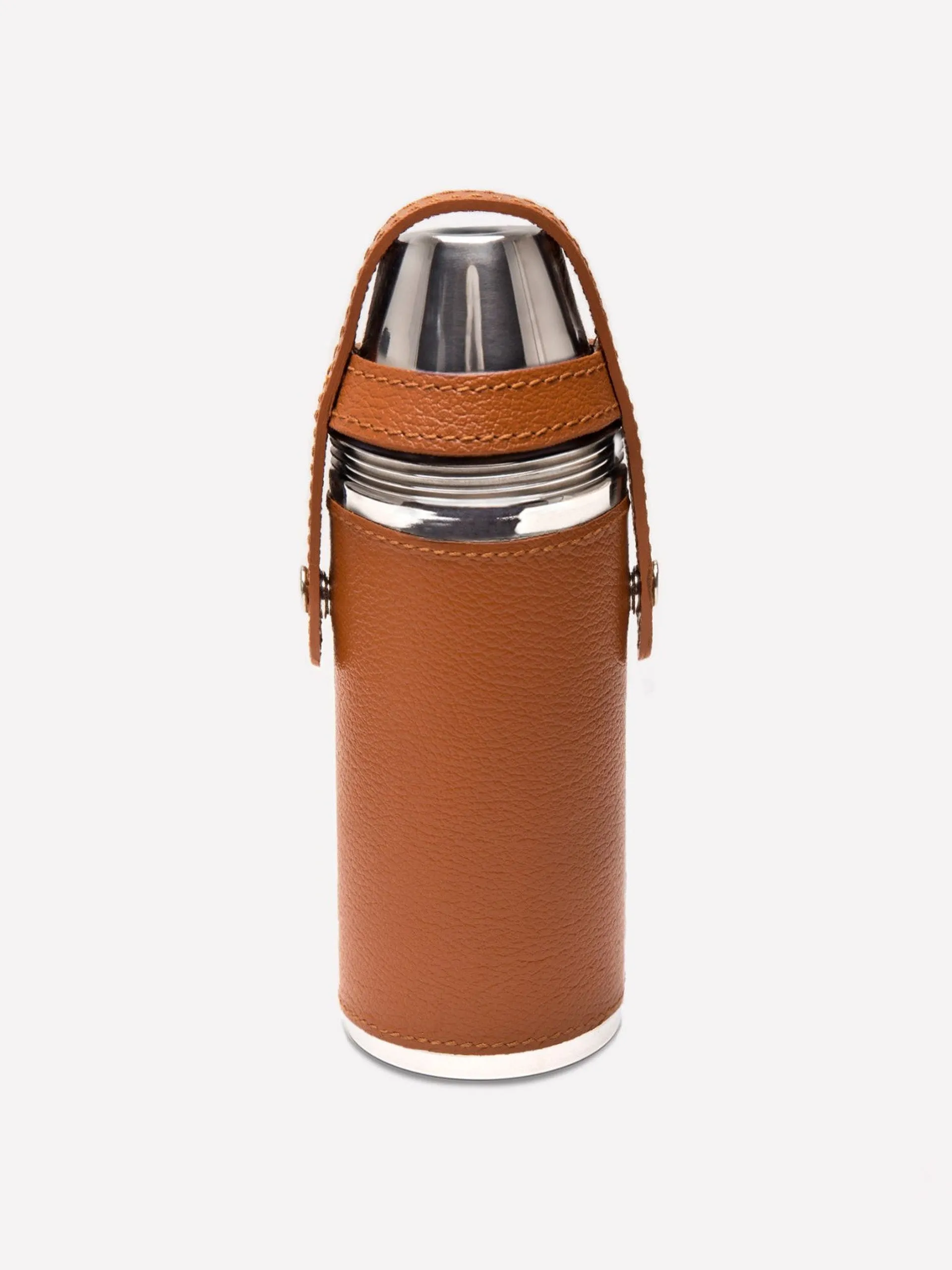 Capra 8oz hunter flask with 4 cups