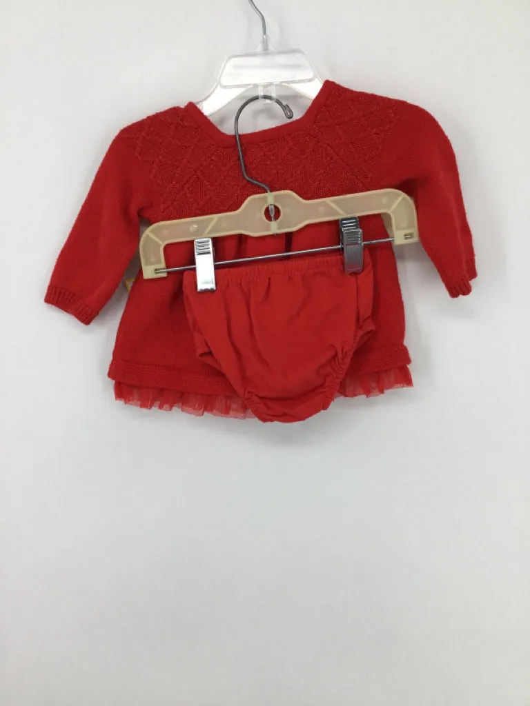 Cat & Jack Child Size Newborn Red Dress - girls