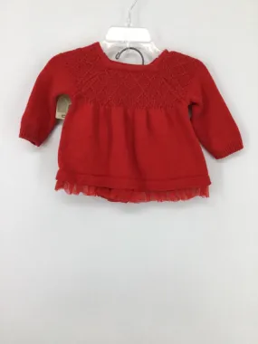 Cat & Jack Child Size Newborn Red Dress - girls