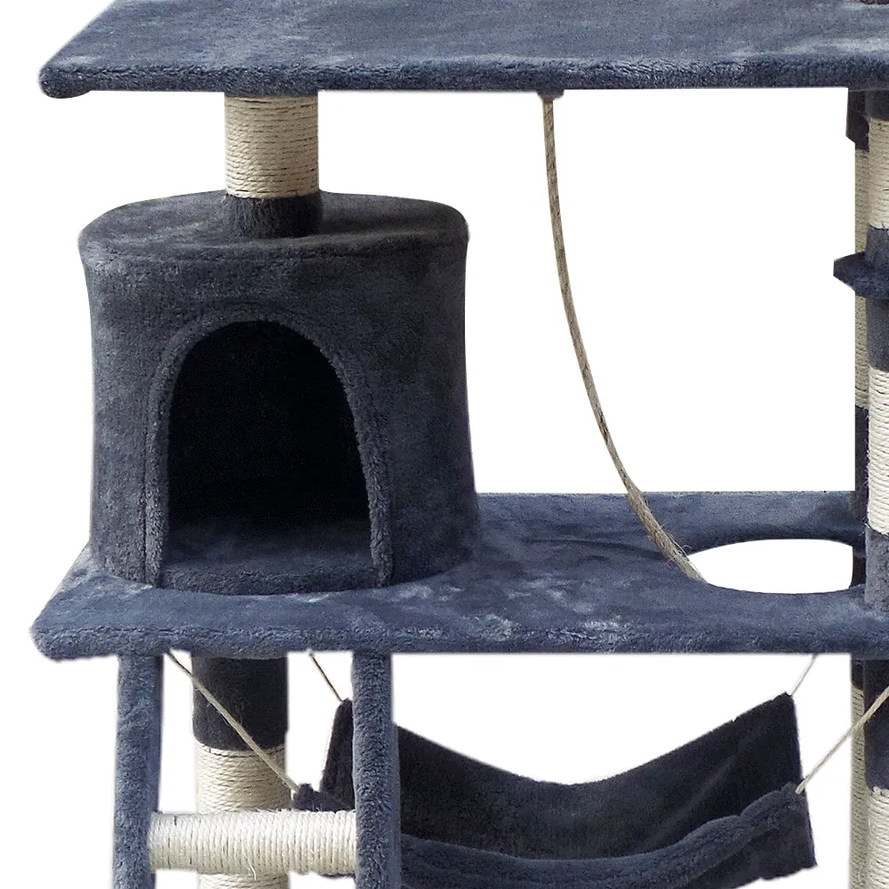 Cat Scratching Post Tree 141 cm Scratcher Tower