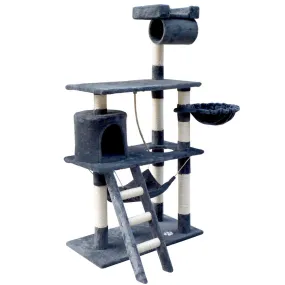 Cat Scratching Post Tree 141 cm Scratcher Tower