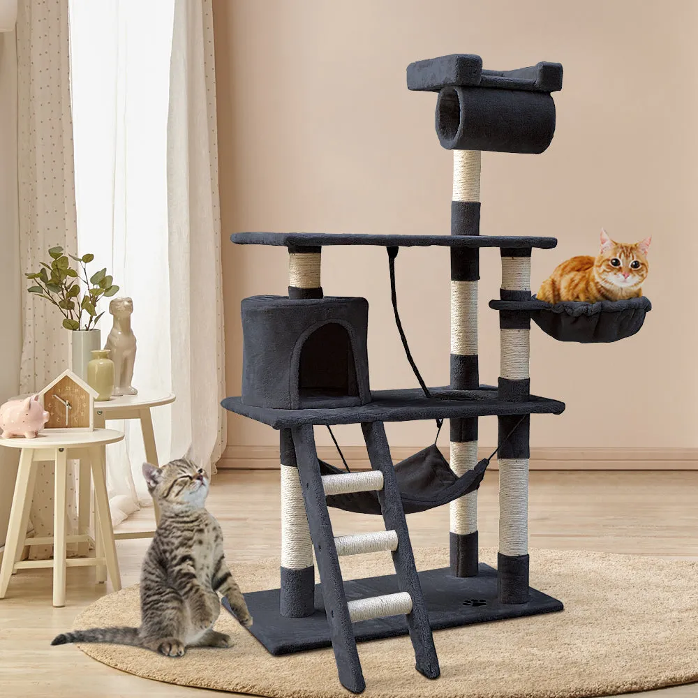 Cat Scratching Post Tree 141 cm Scratcher Tower