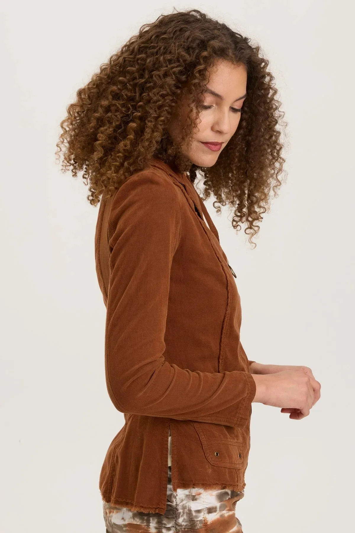 Cord Raphael Blazer - Russet Pigment