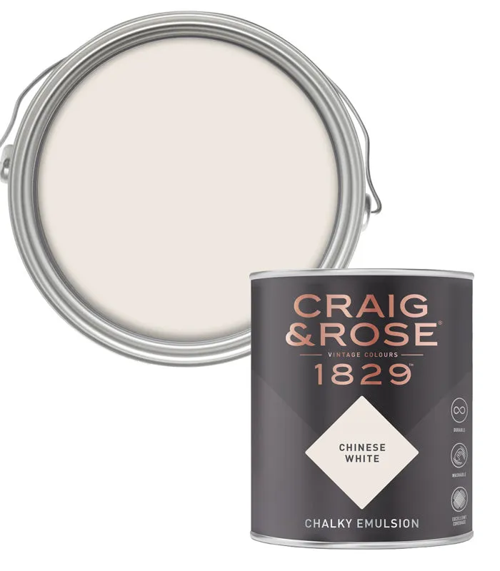 Craig and Rose 1829 Vintage Colours Chalky Emulsion Paint - 750ml