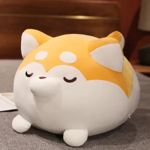 Cute Sleepy Shina Inu Doll