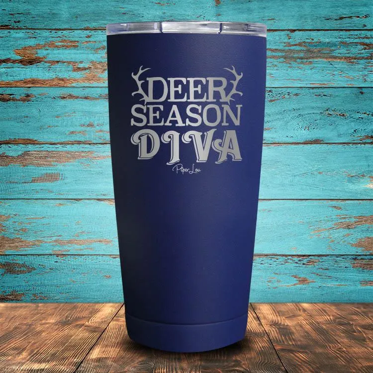 Deer Season Diva Coated Drinkware