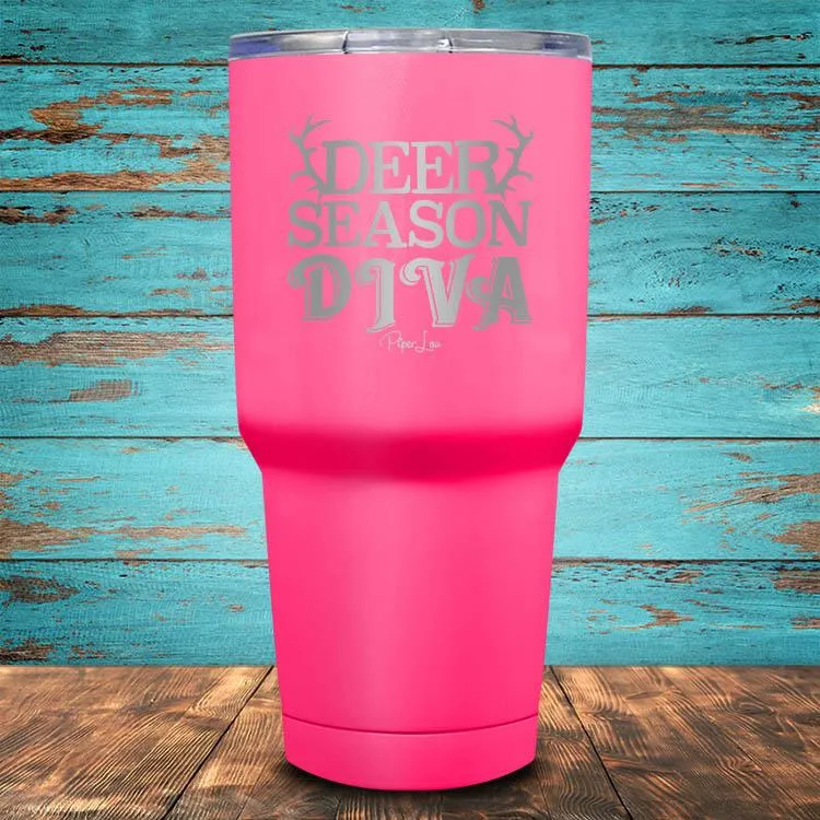 Deer Season Diva Coated Drinkware