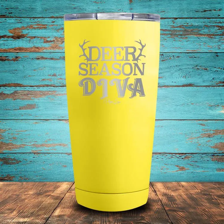 Deer Season Diva Coated Drinkware