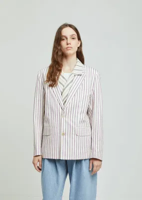 Double Layer Striped Jacket