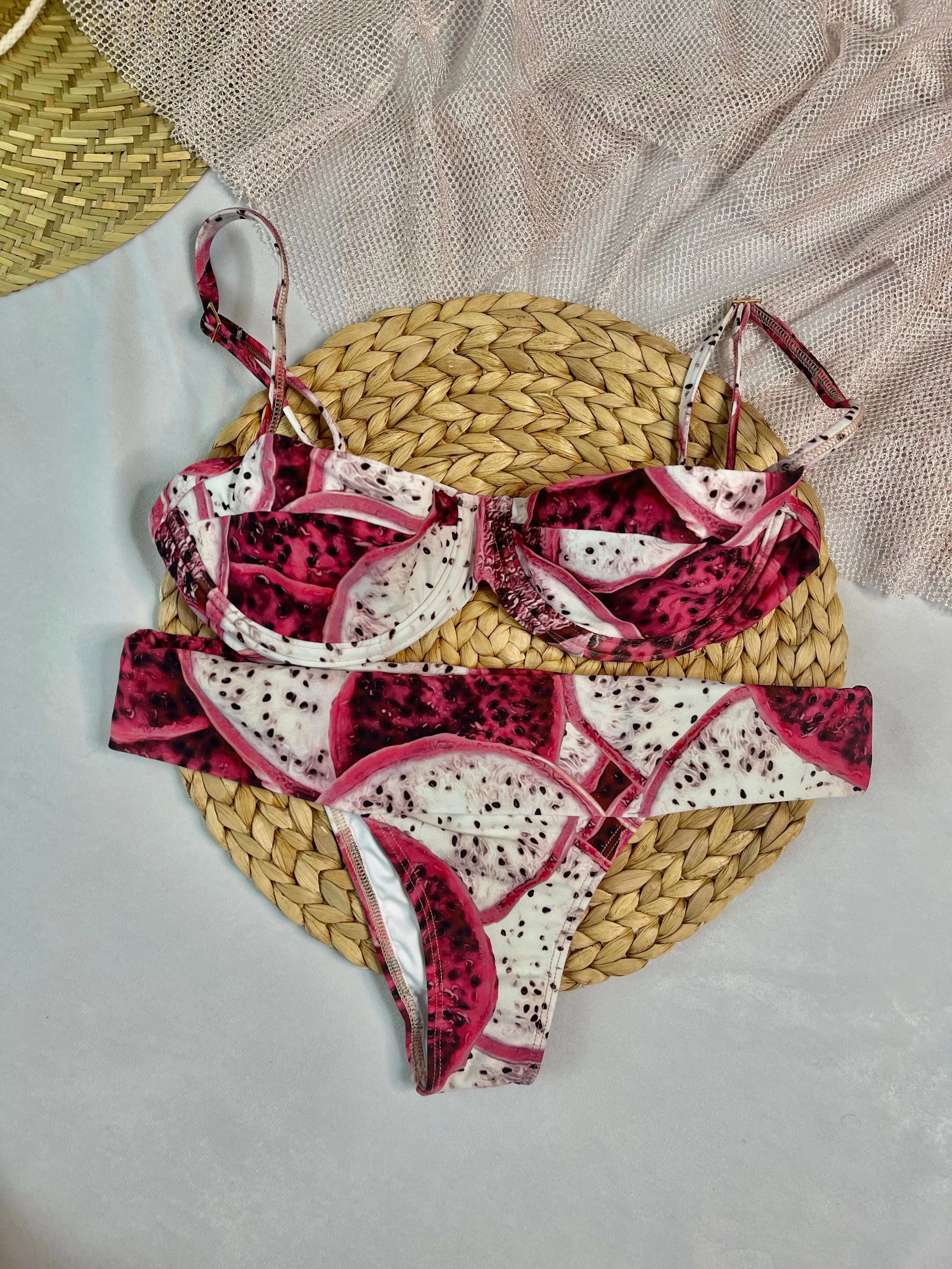 Dragon fruit Bikini Set