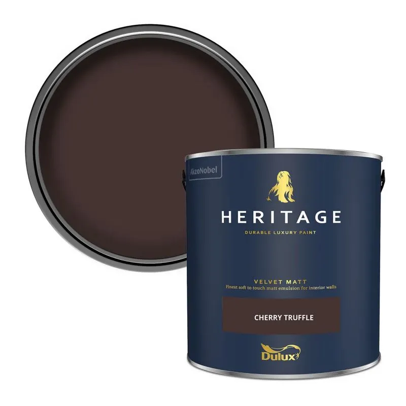 Dulux Heritage Matt Emulsion - Cherry Truffle