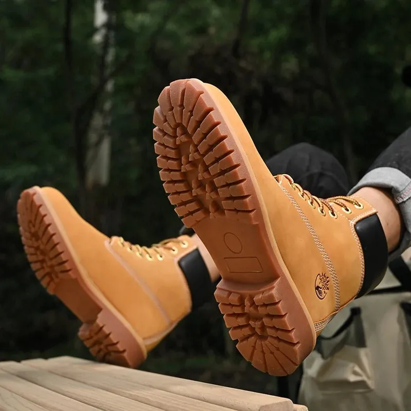 Durable Outdoor Couple Fashion Boots – Stylish and Adventure-Ready