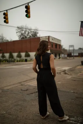 Ella Jumpsuit in Black