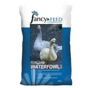 Fancy Feed Fenland Waterfowl Pellets Supports Laying Ducks & Geese - 20 kg