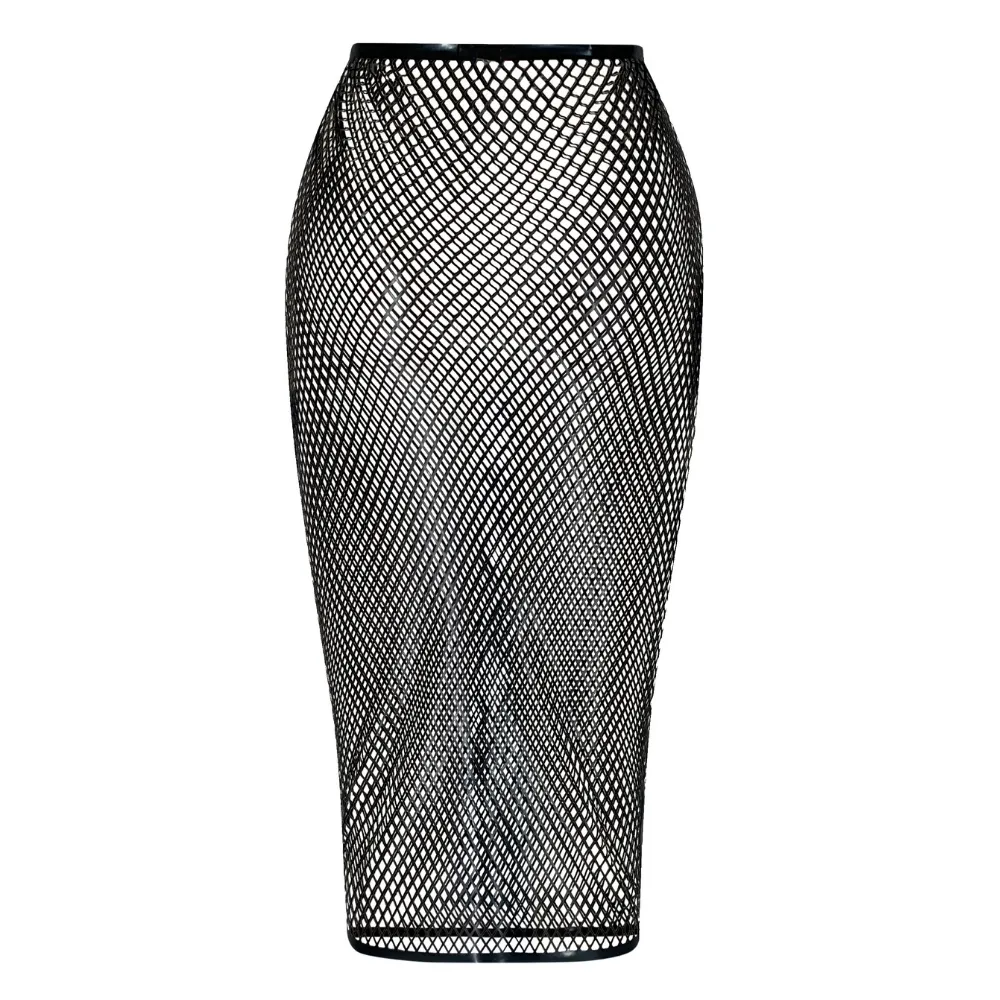 Fishnet Pencil Skirt