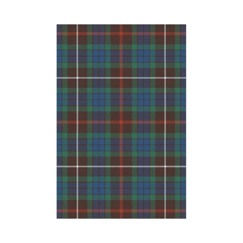 Fraser Hunting Ancient Tartan Flag K7