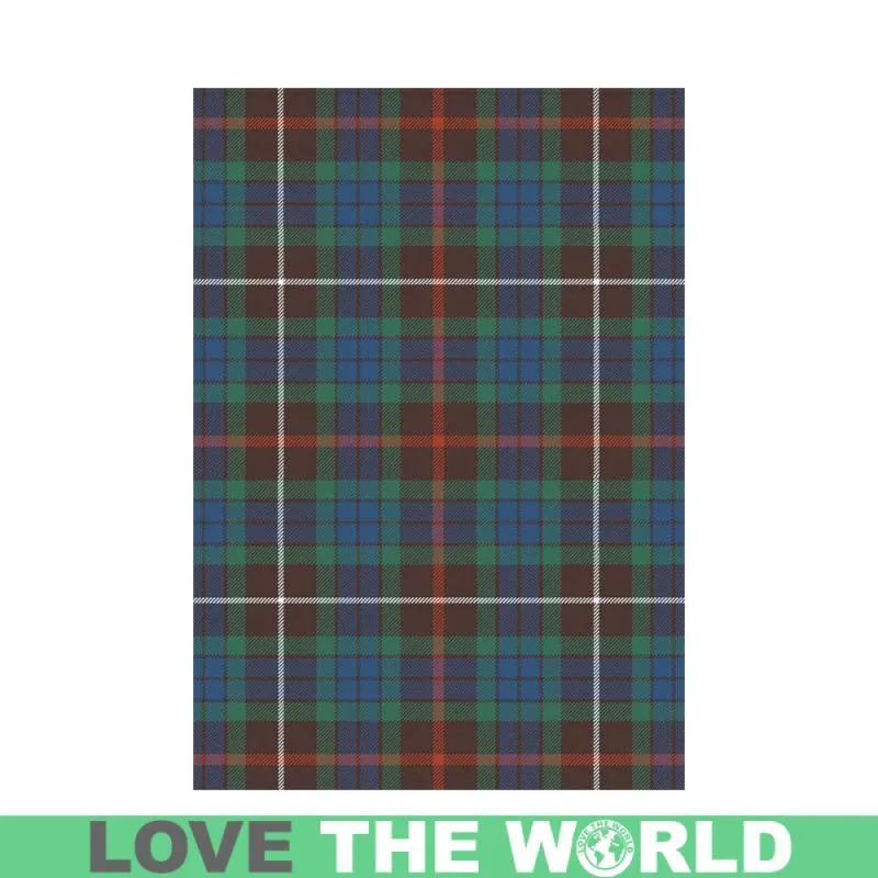 Fraser Hunting Ancient Tartan Flag K7