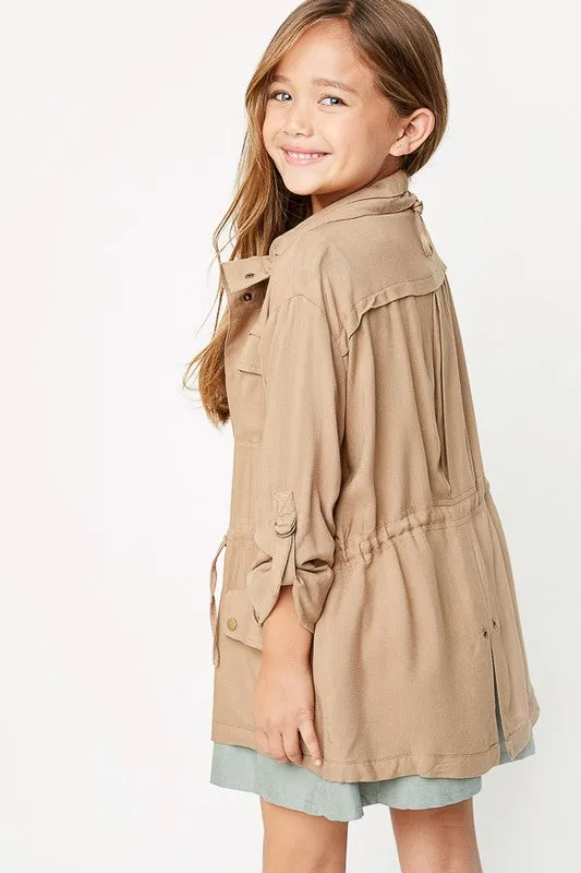 Girls Cargo Jacket