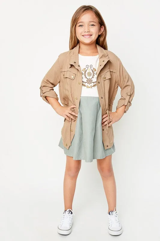 Girls Cargo Jacket