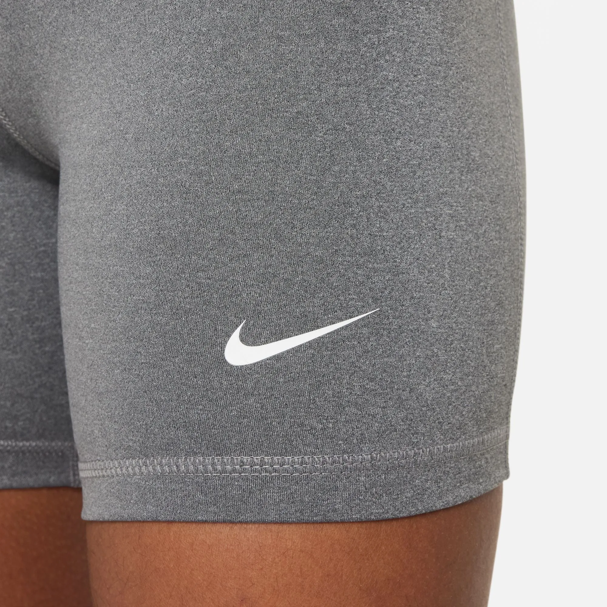 Girls Compression Shorts - Grey