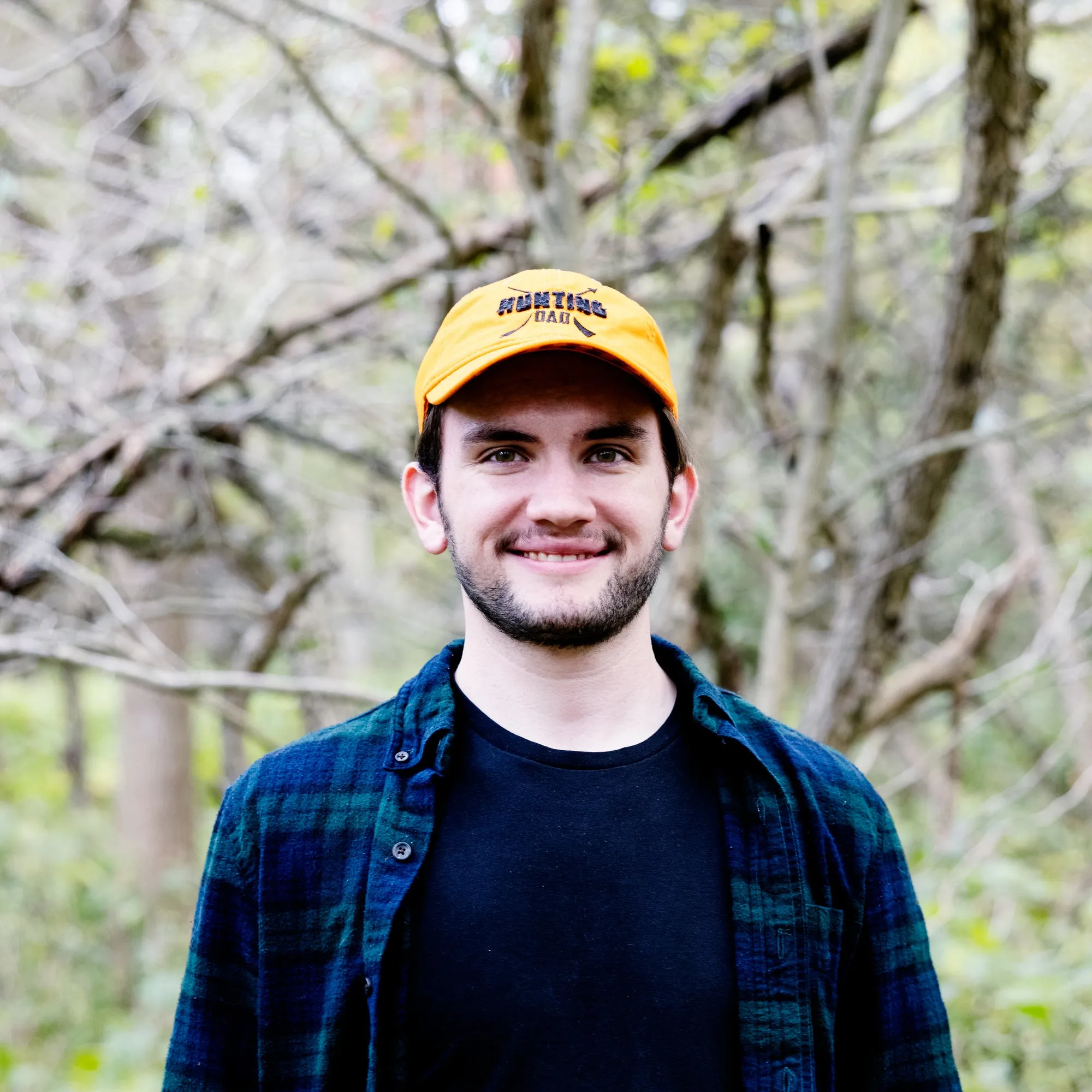 Hunting Dad Orange Adjustable Hat