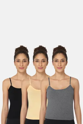 Intimacy Camisole-Slip Special Combo Pack - In05 - Pack of 3 - C52